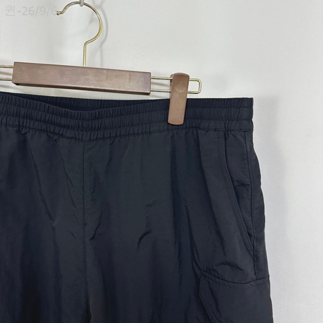 
노스페이스 남자 나일론 밴딩 반바지 검정 L (34-36인치정도) 상품이미지2
