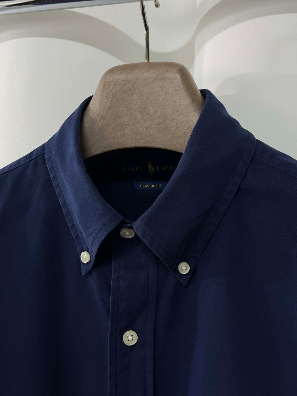폴로 랄프로렌 로얄 네이비 버튼다운 셔츠 상품이미지6