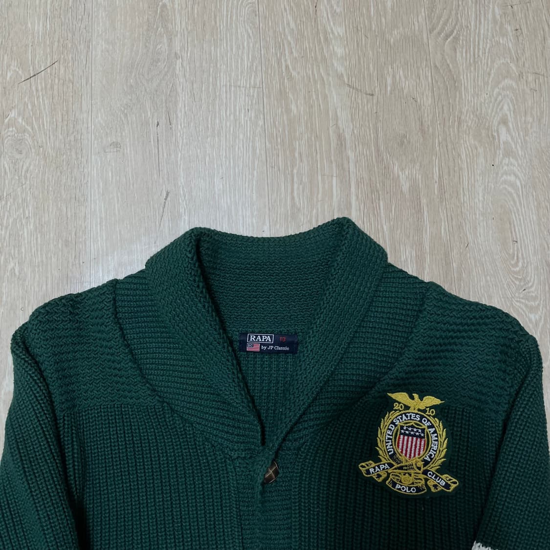 라파 클럽 키즈 카라 니트 가디건 13세 상품이미지2