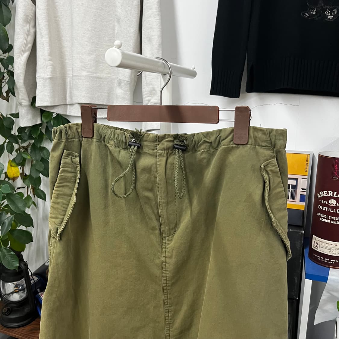 빔즈 레이 밀리터리 스커트 1 상품이미지2