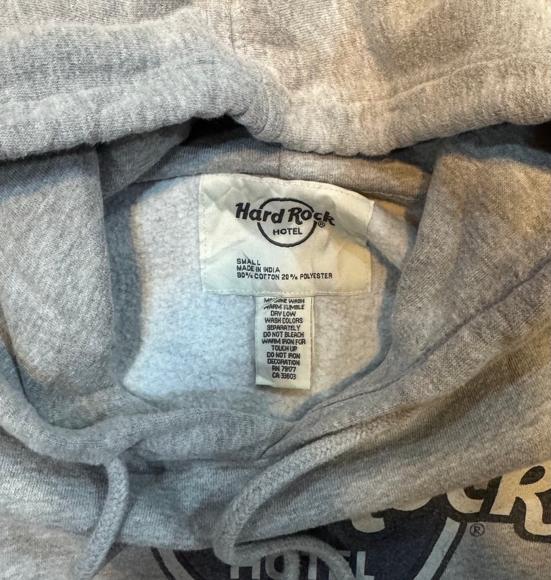빈티지 하드락 카페 후드 후디 S (576) 상품이미지4