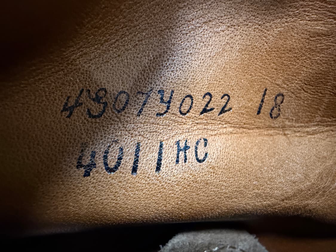 알든 인디부츠 4011hc 11d 스웨이드 부츠 상품이미지7