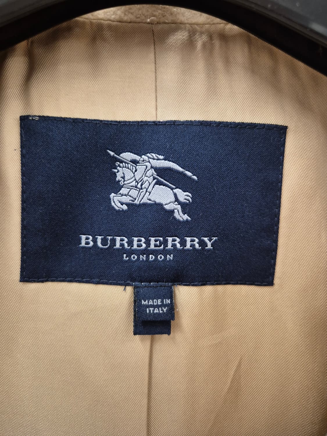 버버리 카멜헤어 앙코라 코트 베이지 UK8 상품이미지4