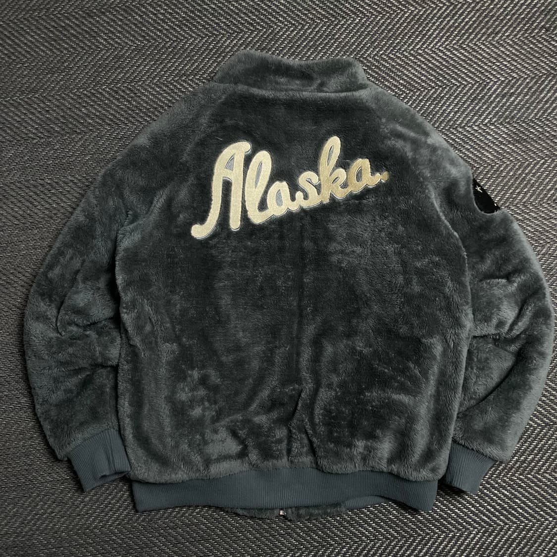 엑스톤즈 성조기 패치로고 쉐르파 플리스 자켓y 5080 상품이미지5