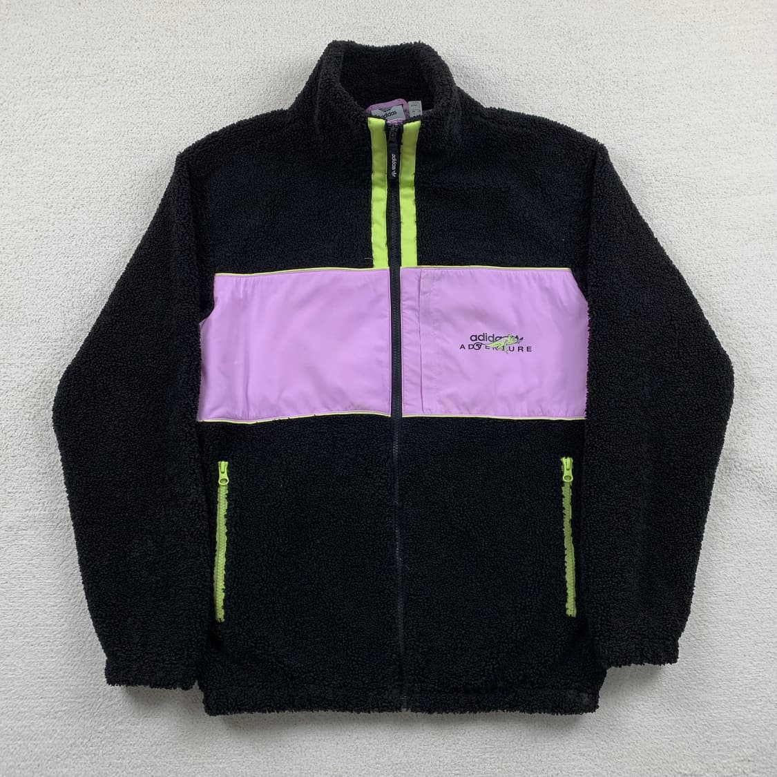 아디다스 어드벤처 쉐르파 플리스 자켓 블랙 상품이미지1