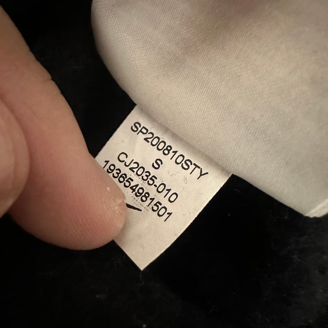 NIKE 나이키 여성 크롭 후드티 블랙 S 상품이미지9