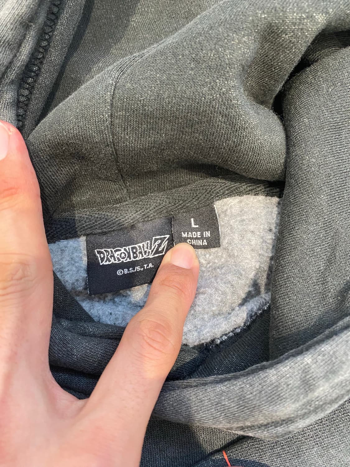 공식 드래곤볼 피그먼트 후드티 상품이미지9