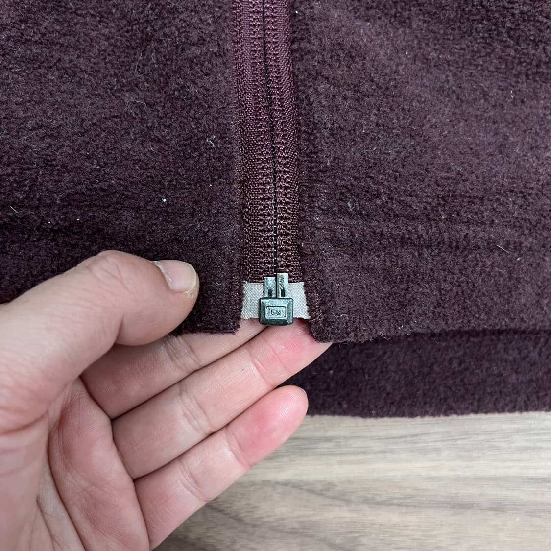 100 파타고니아 버건디 플리스 자켓 상품이미지5