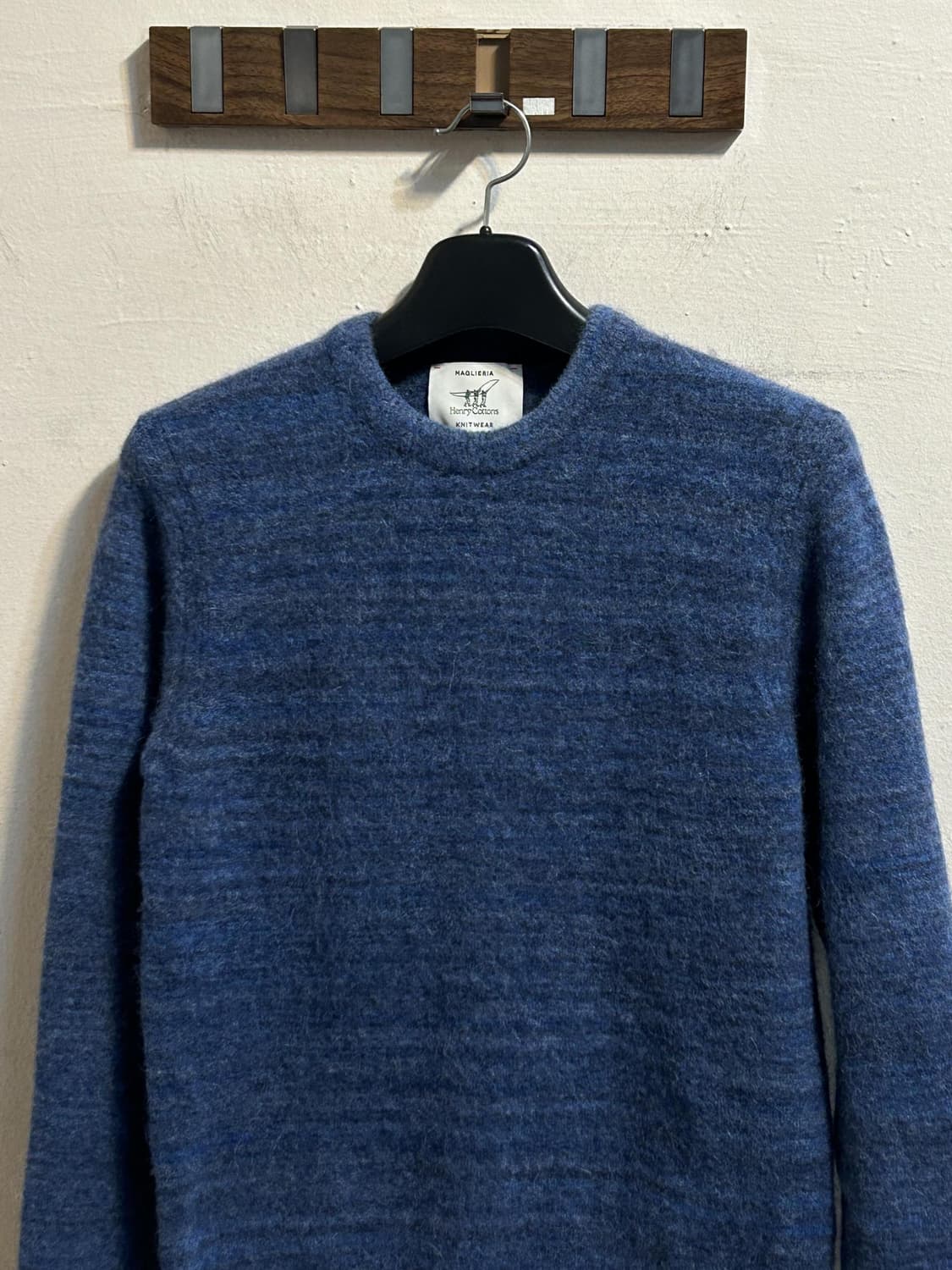 헨리 코튼 알파카 블렌드 라운드 니트 상품이미지2