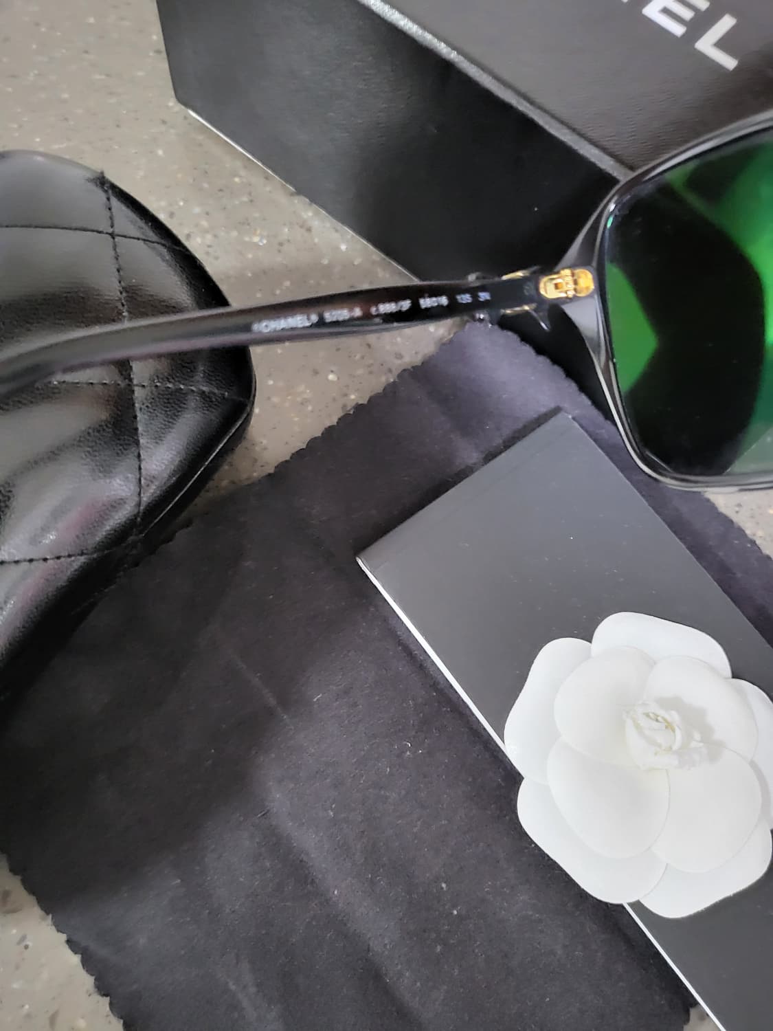 (정픔)샤넬 리본 선글라스 새상품 상품이미지3