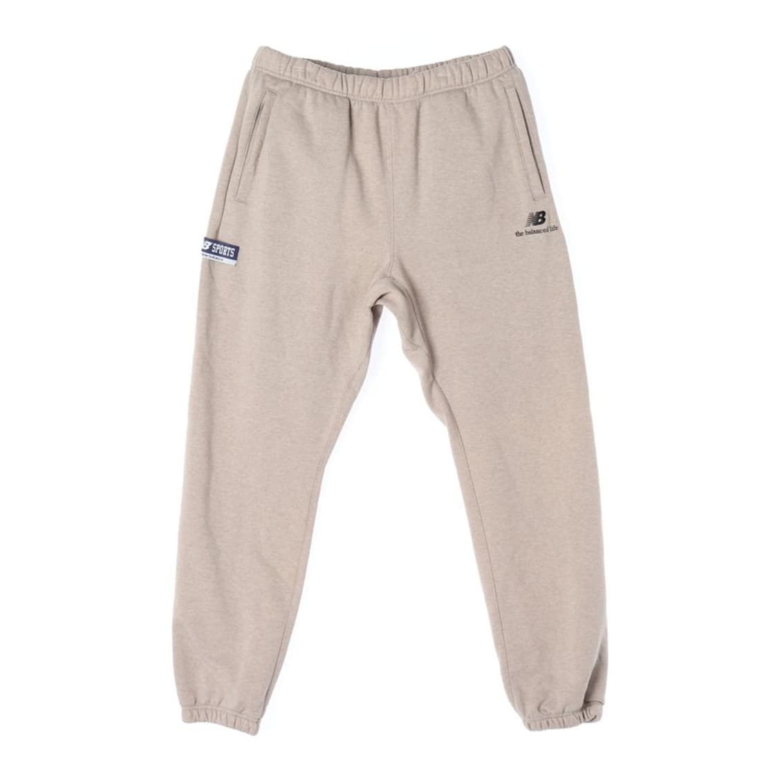 뉴발란스 베이지 기모 조거 팬츠 상품이미지1