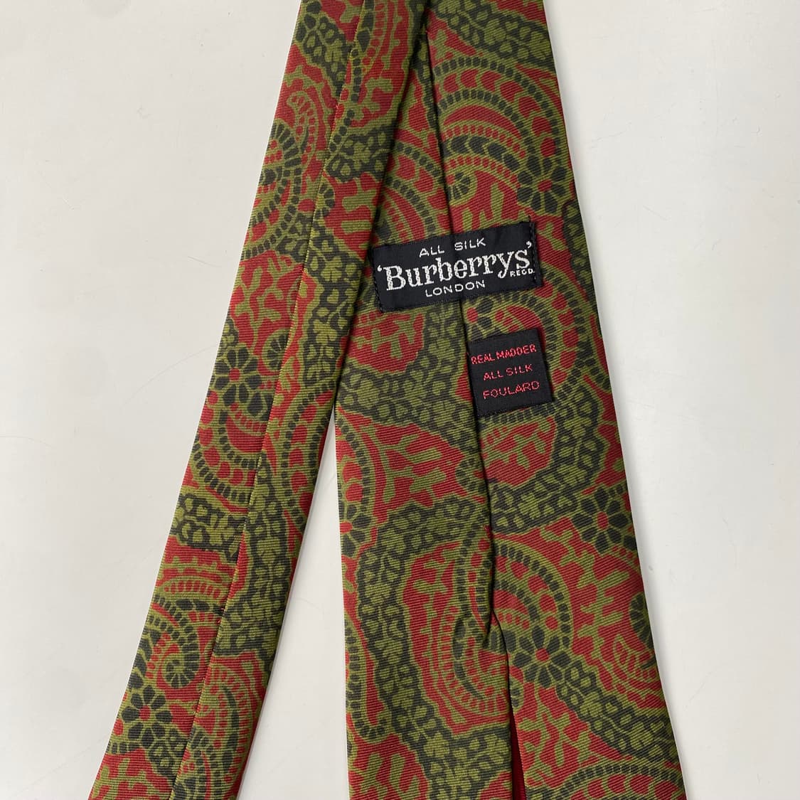 버버리 페이즐리 명품 정품 넥타이 (Burberry) 상품이미지6