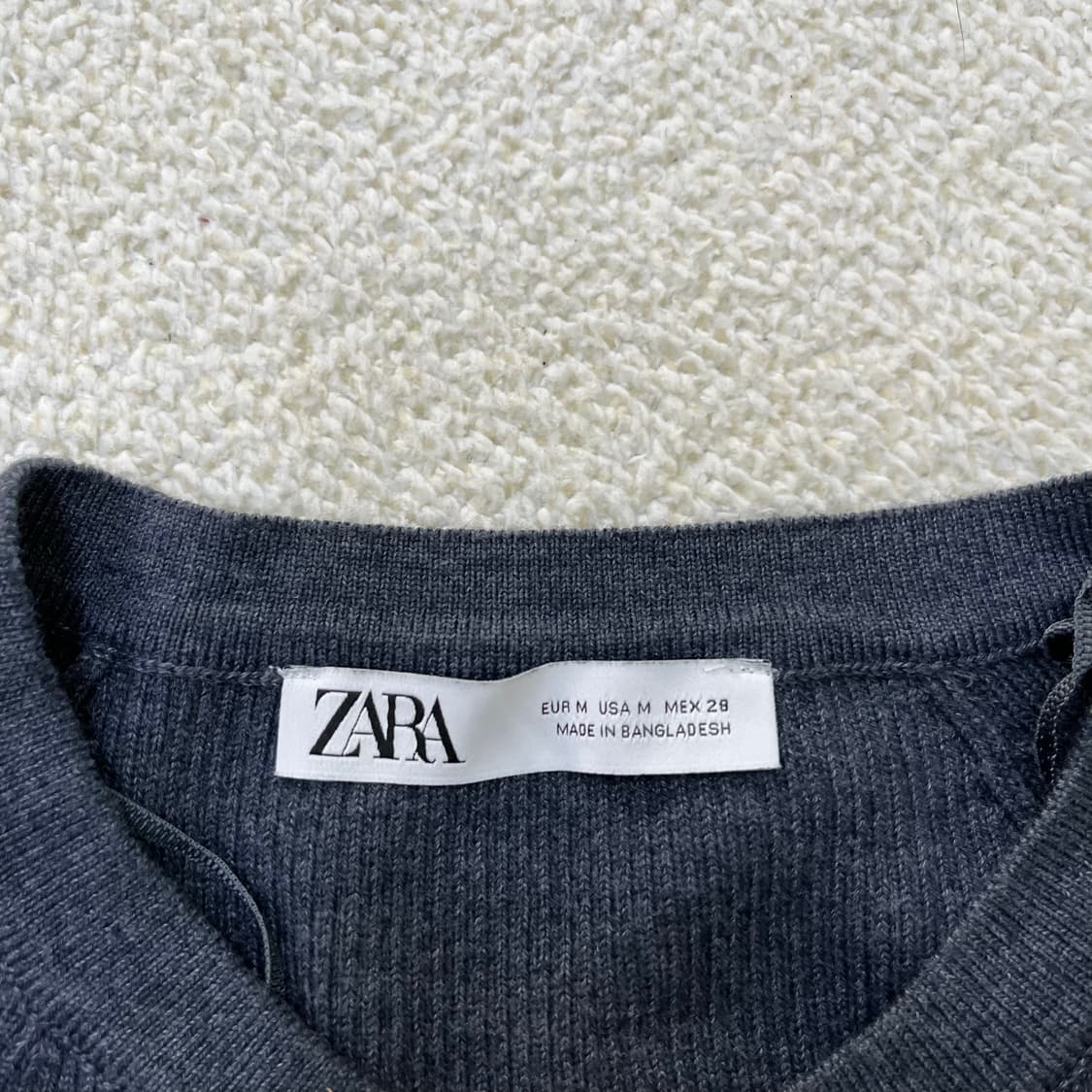 M 자라 여성 골지 가디건 0323M 상품이미지2