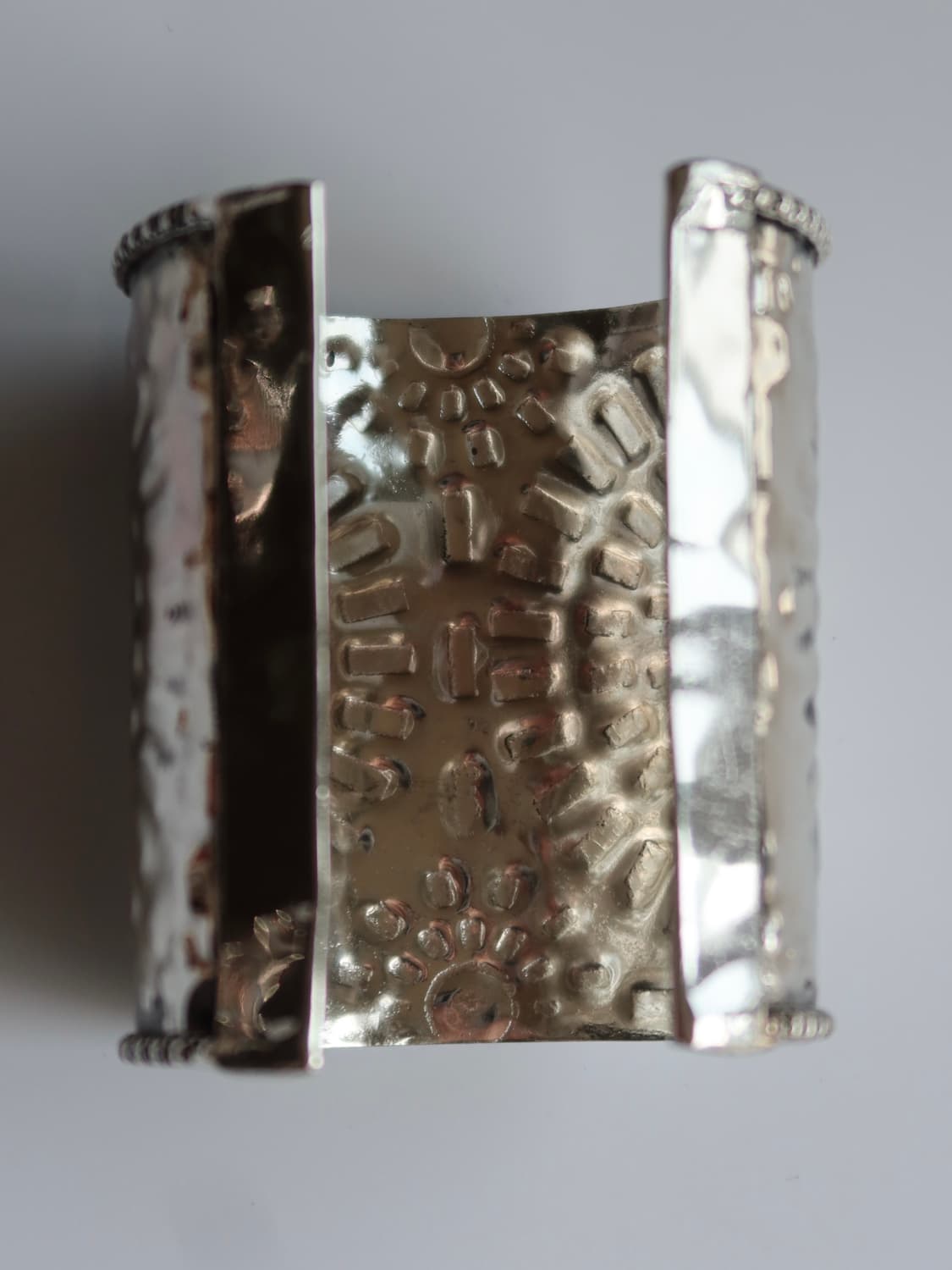 silver navy textured cuff 상품이미지2