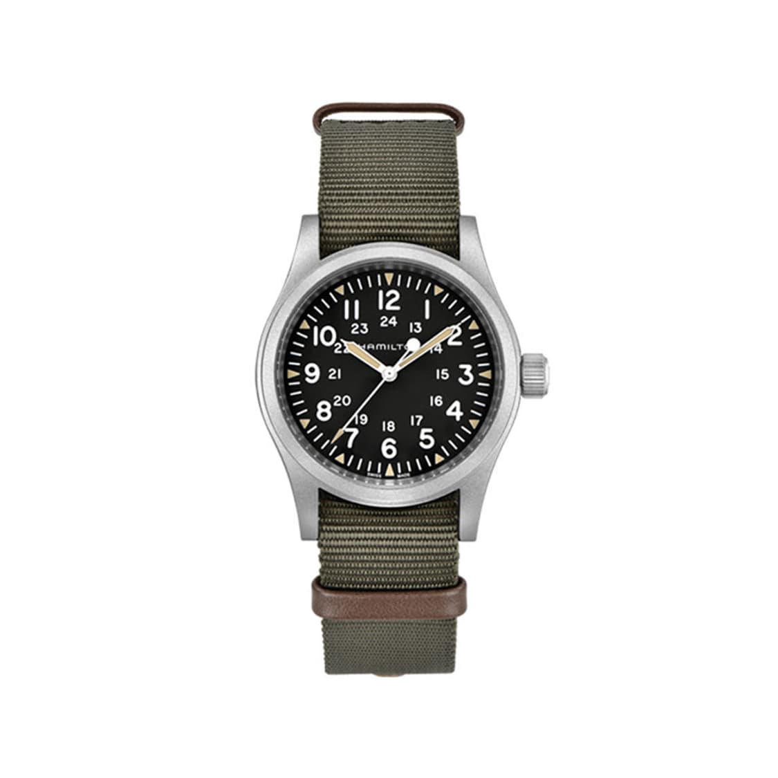 해밀턴 H69439931 카키 필드 메커니컬 38mm 시계 판매 상품이미지5