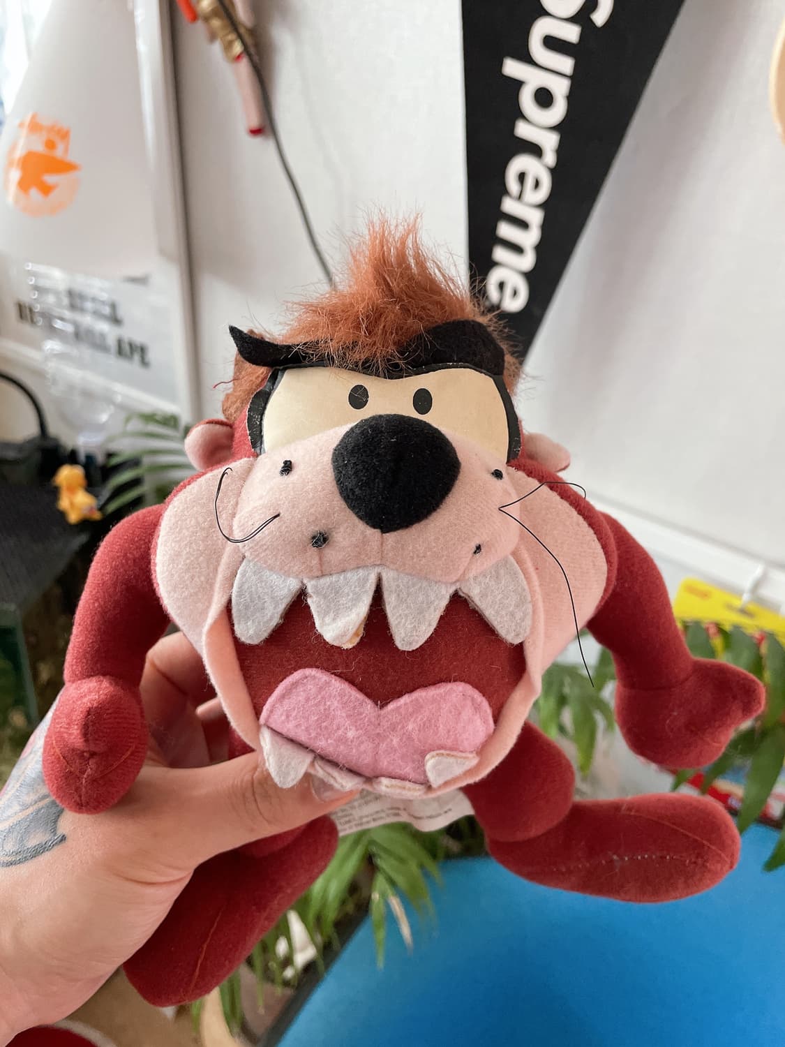 90s 빈티지 루니툰즈 태즈 인형 상품이미지1