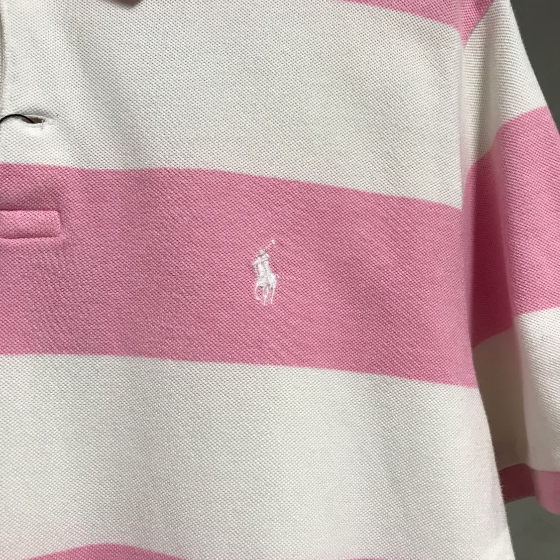 폴로 랄프로렌 스트라이프 PK 반팔 카라티 XL 상품이미지4