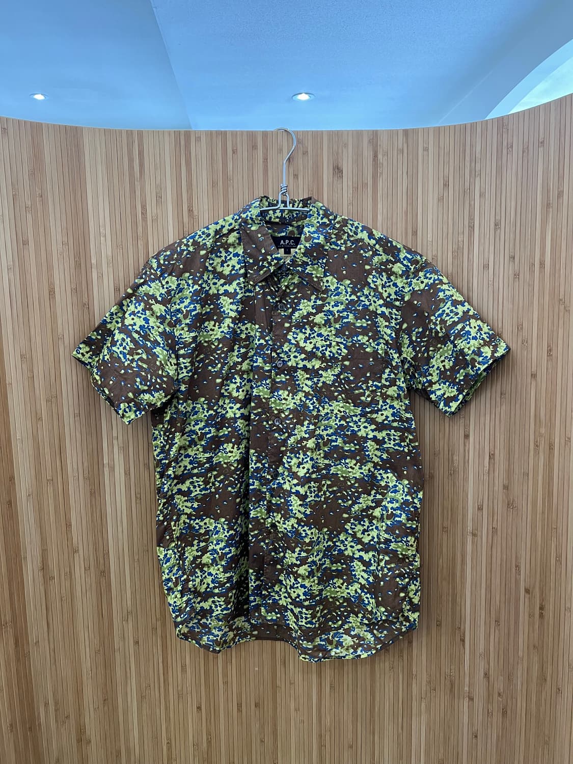 아페쎄 A.P.C. 카모플라쥬 패턴 셔츠 판매 상품이미지1