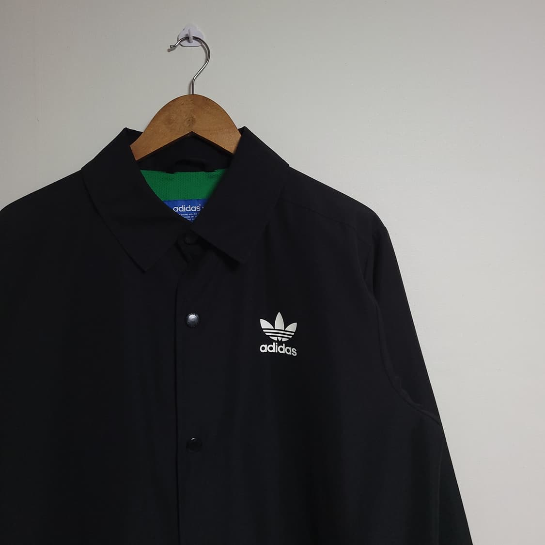 (105) ADIDAS 아디다스 블랙 코치 자켓 점퍼 상품이미지2