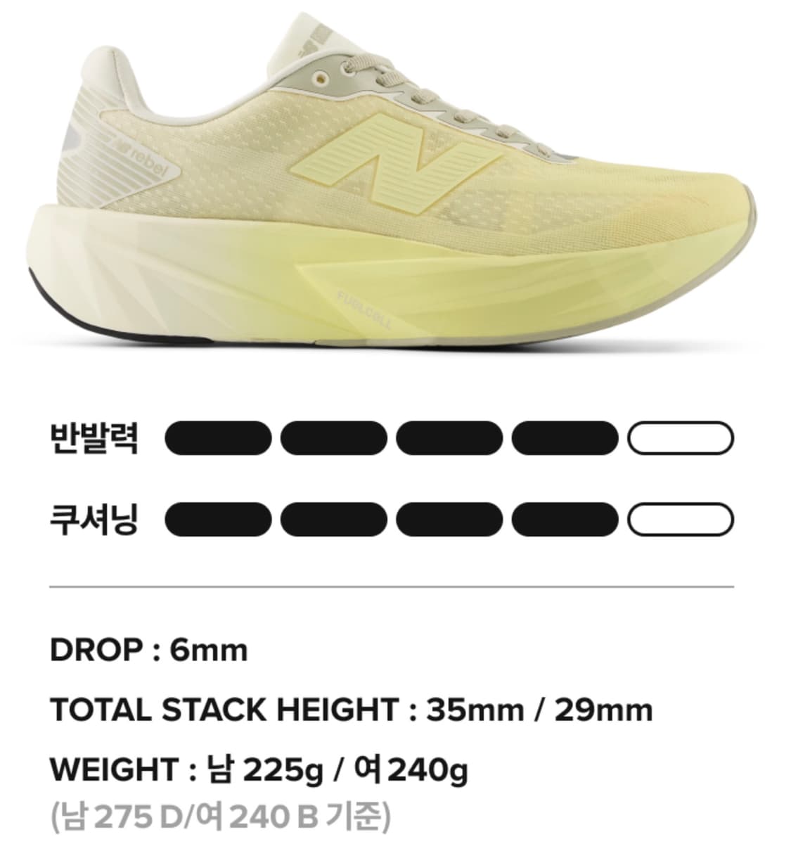 뉴발란스 브라운야드 레벨v5 러닝화 290 상품이미지4