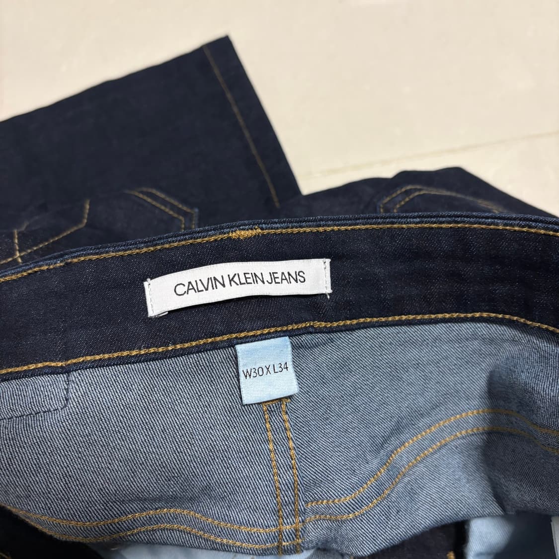 정품 캘빈클라인 CKJ 데님팬츠 스판 청바지 30인치 상품이미지8