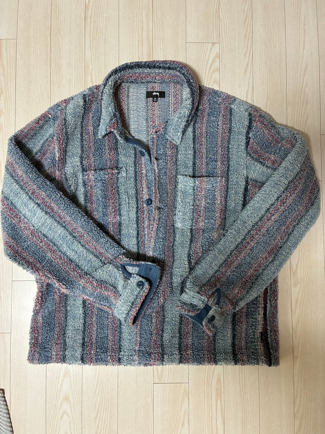 스투시 쉐르파 셔츠 xxl 상품이미지2