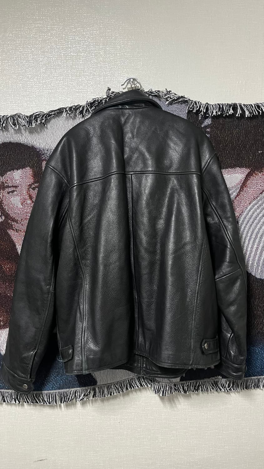 Guess usa 게스 90s 헤비 소가죽 xl 상품이미지2