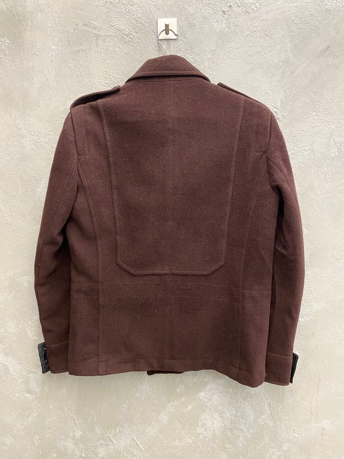 [M] Kai-aakmann 카이아크만 브라운 캐시미어 블렌디드 자켓 상품이미지7