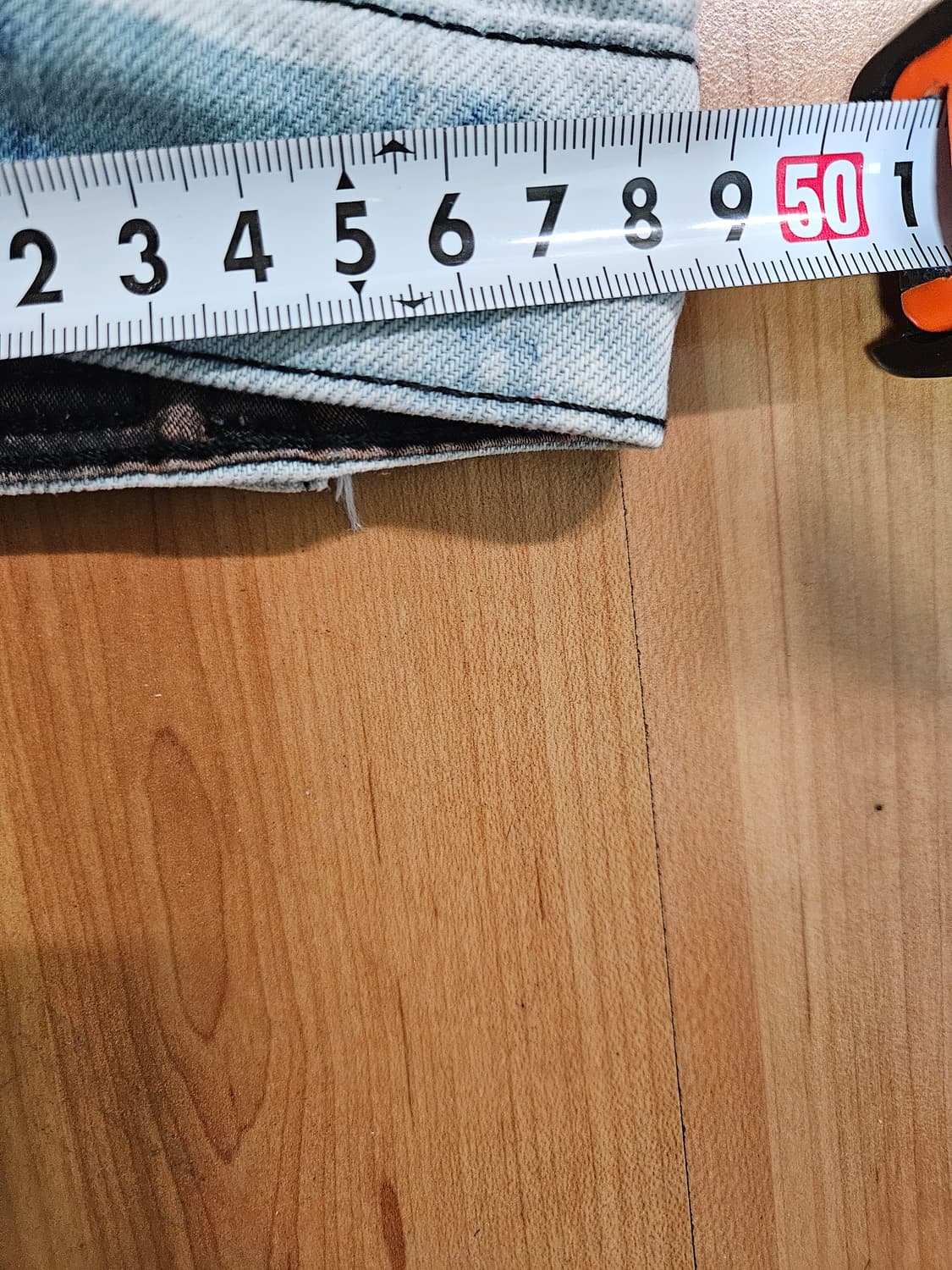 아메리칸 로빈스진 데님 연 청바지 상품이미지10