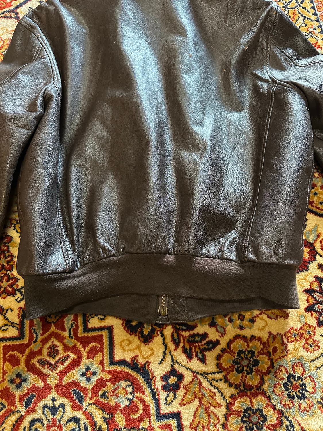 USA A-2 고트스킨 플라이트 자켓 - 46L 상품이미지7