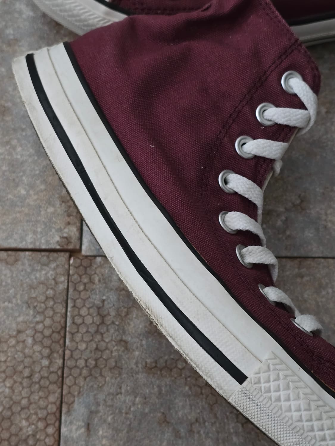 (250)컨버스 척테일러 올스타 하이 와인  상품이미지8