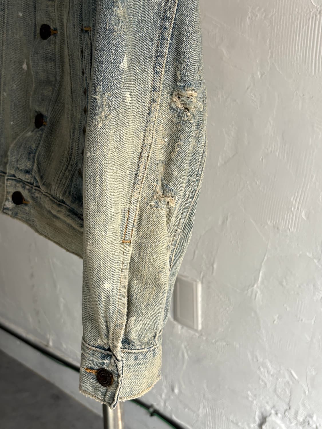 Denim&supply 데님 앤 서플라이 스터드 데님 트러커 자켓  상품이미지8
