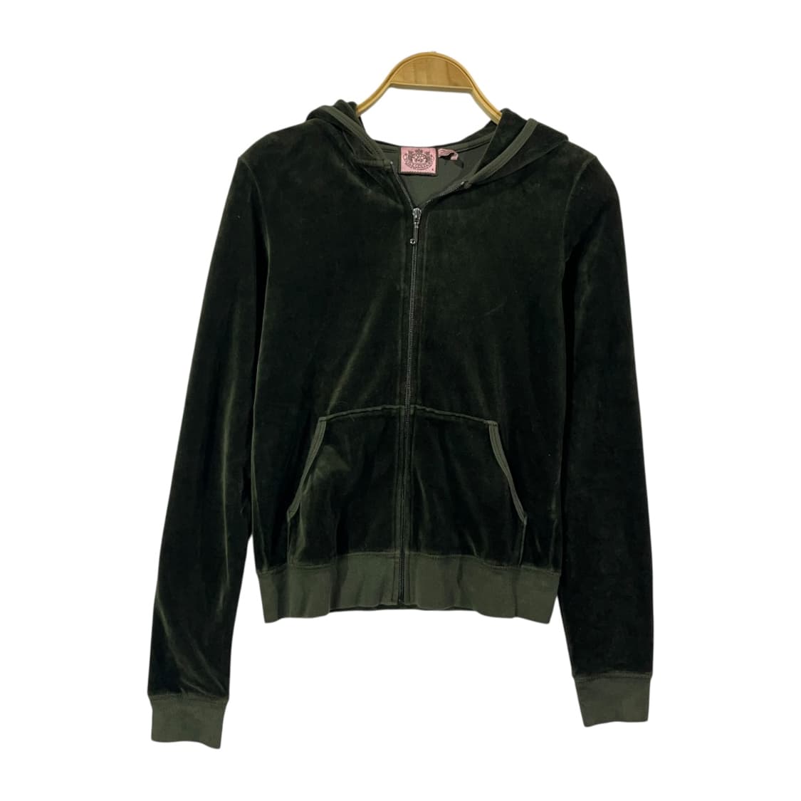 [JUICY COUTURE] 쥬시꾸뛰르 벨벳 스타 레터링 후드집업 상품이미지2