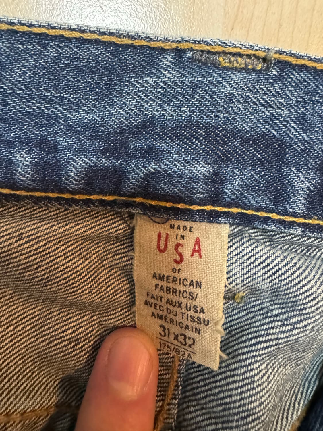 RRL 청바지 31x32 상품이미지5