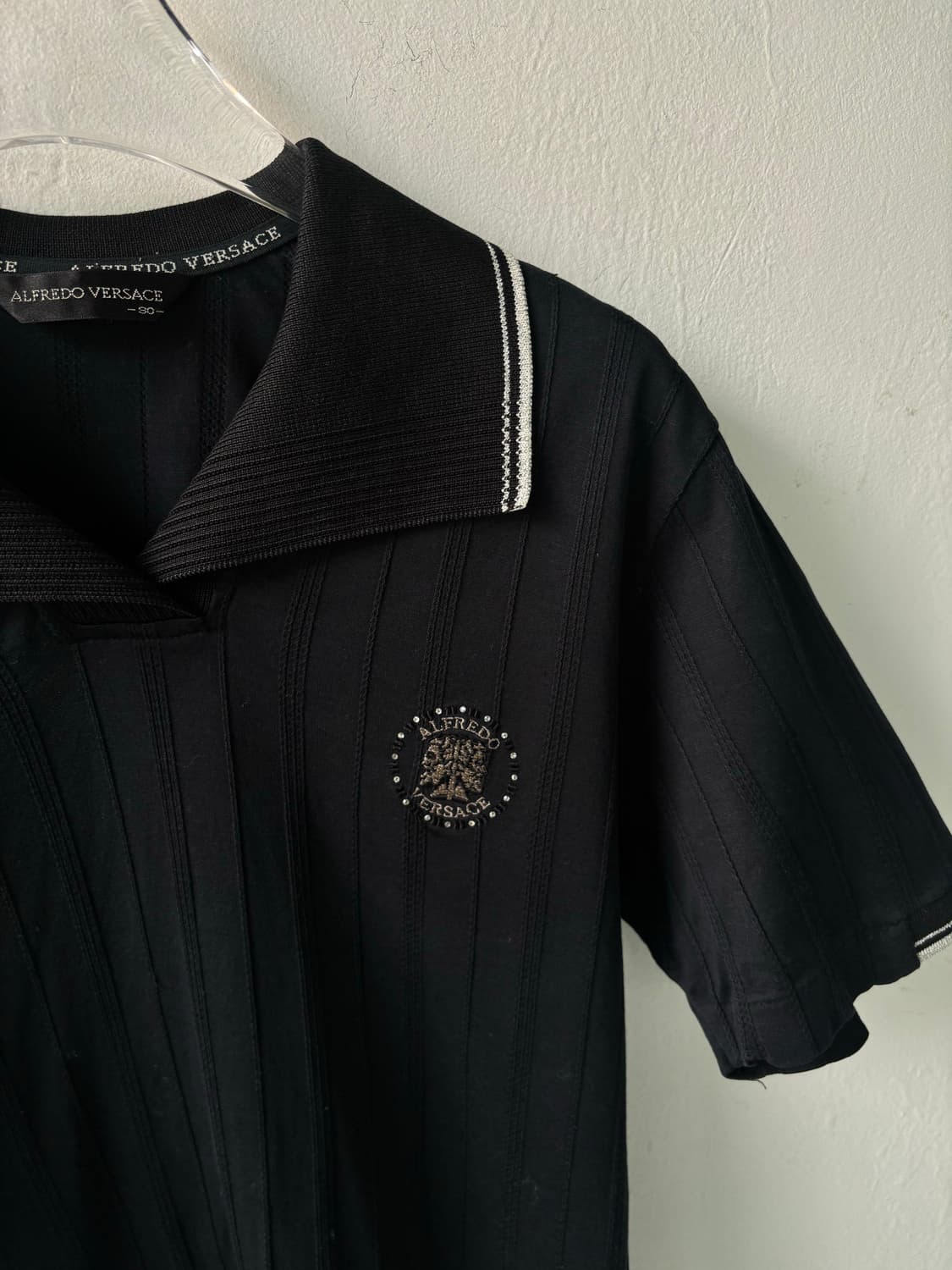 알프레도 베르사체 큐빅 엠블럼 pk 티셔츠  상품이미지3
