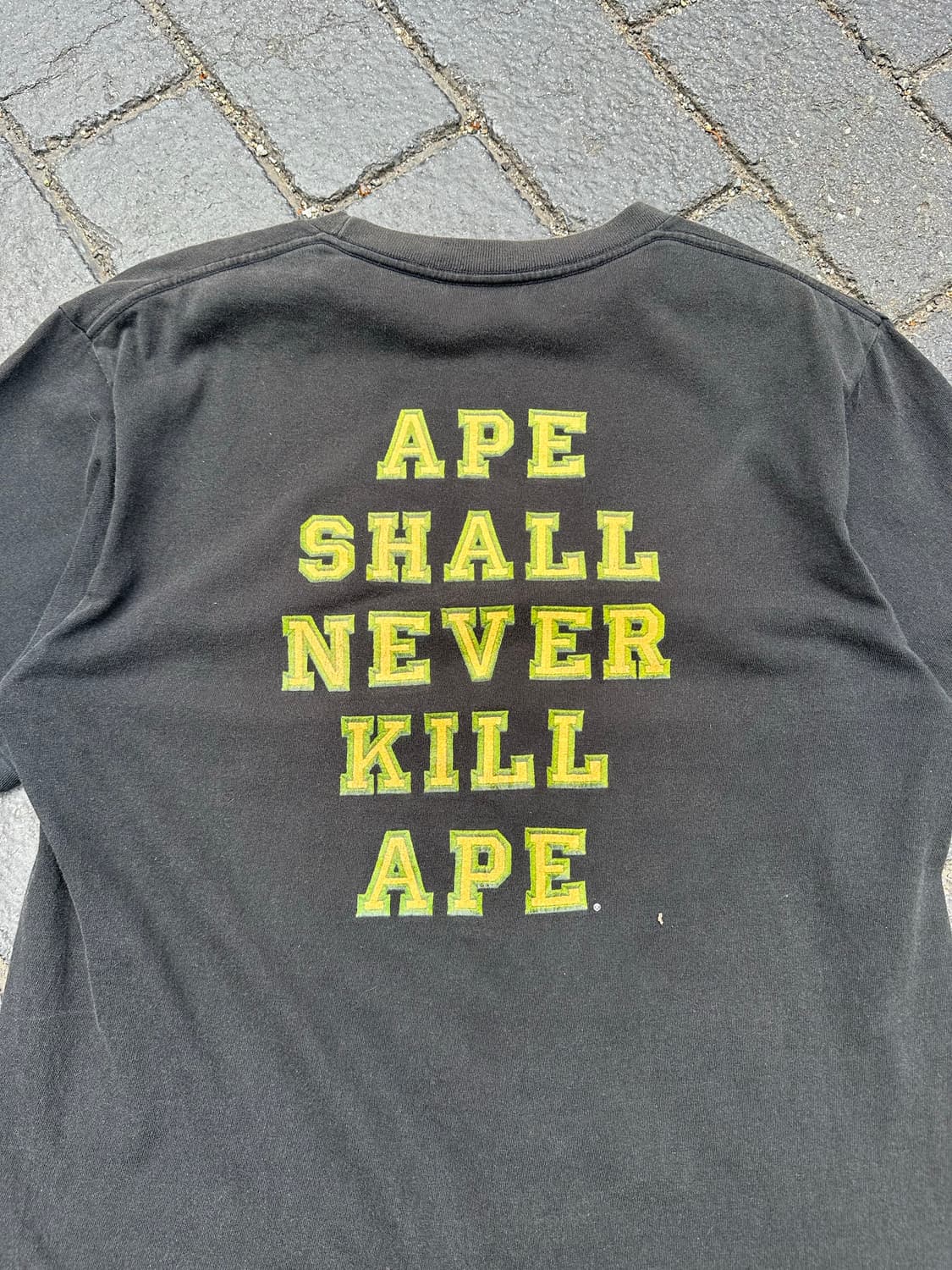 Bape ape small never kill ape logo T 상품이미지6