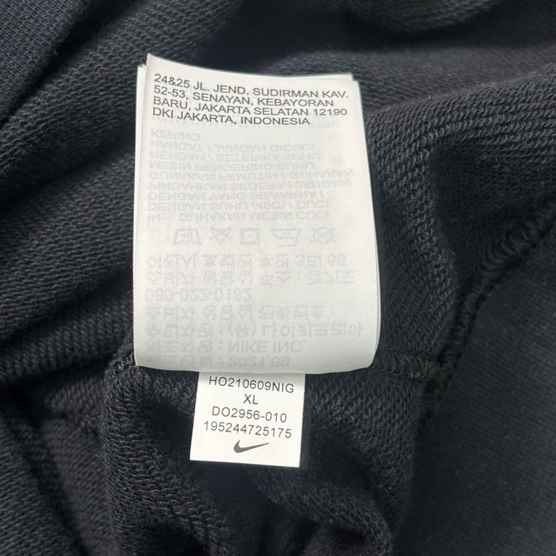 NIKE NSW 시엠프레 파밀리아 맨투맨 블랙 XL 상품이미지9