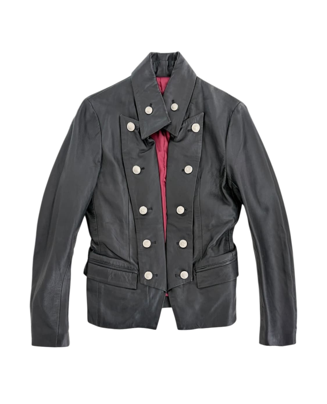 노아이디 나플레옹 레더 자켓 상품이미지1