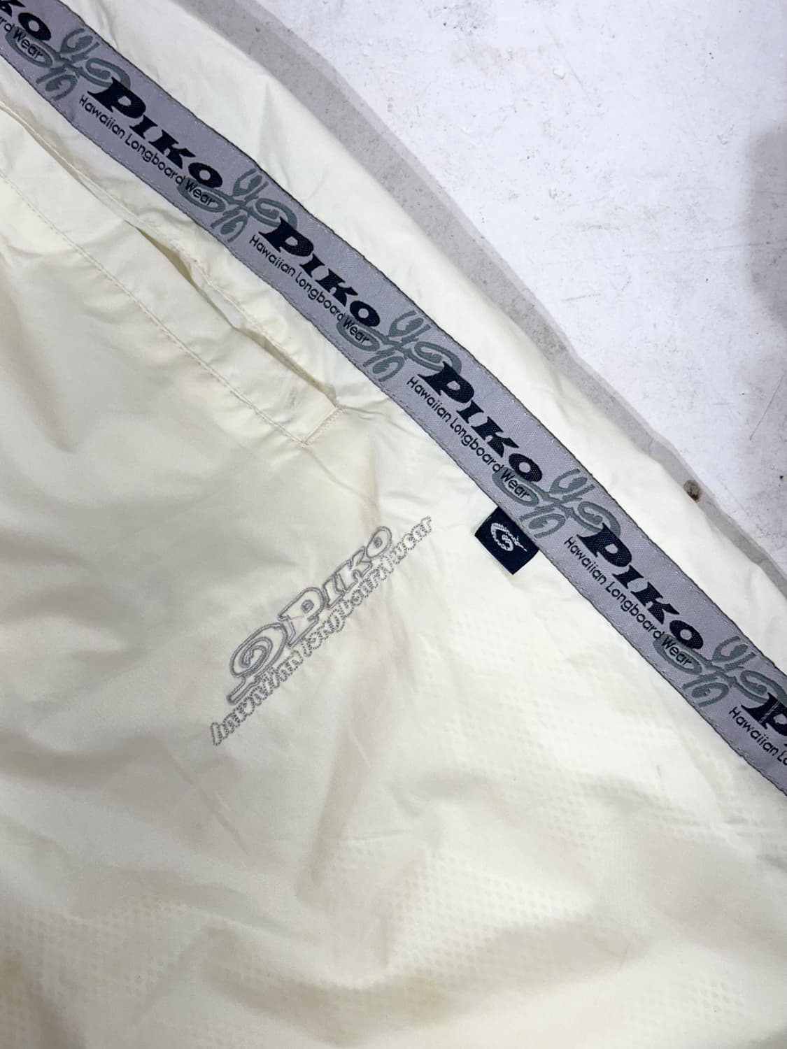 피코 옐로우 스트릿 그레이 사이드 라인 와이드 트랙 팬츠 추리닝 바지 M 상품이미지6