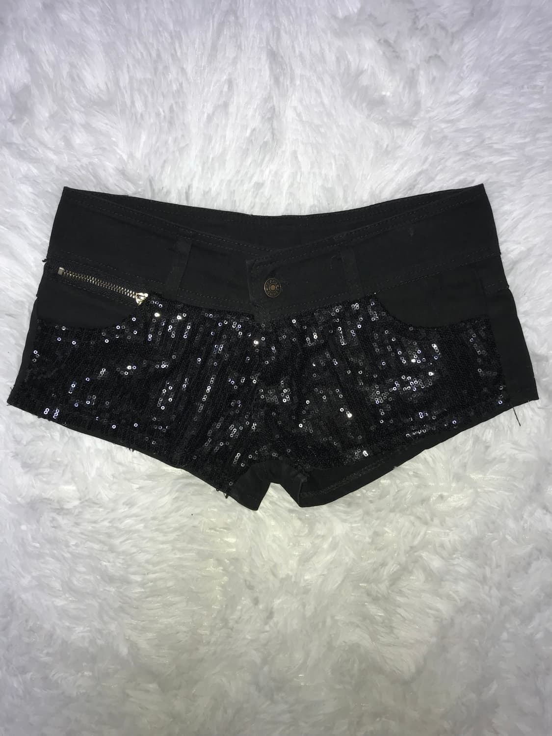 black sequin short pants 상품이미지1