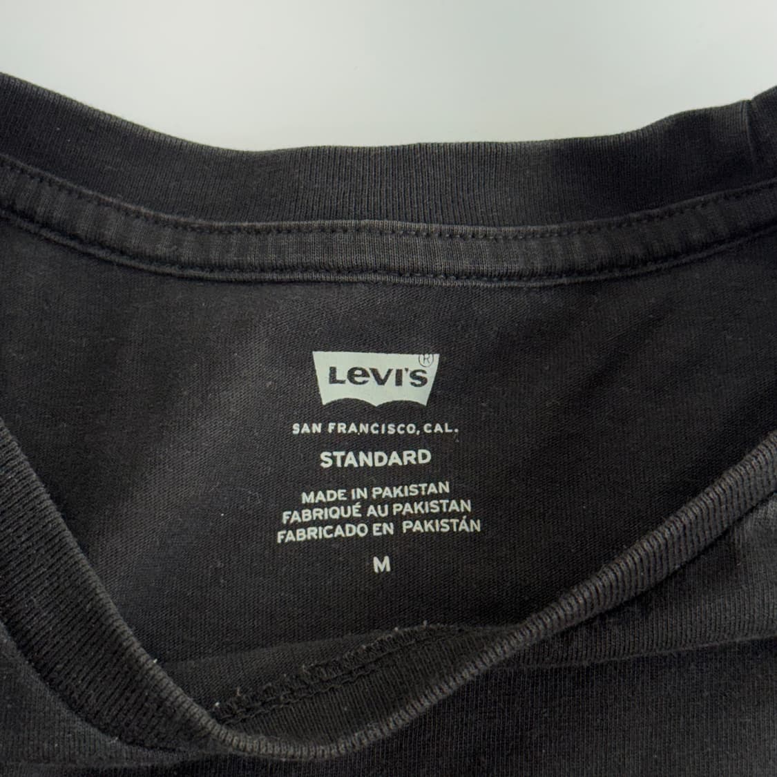 Levis 리바이스 스몰로고 블랙 반팔티 상품이미지5