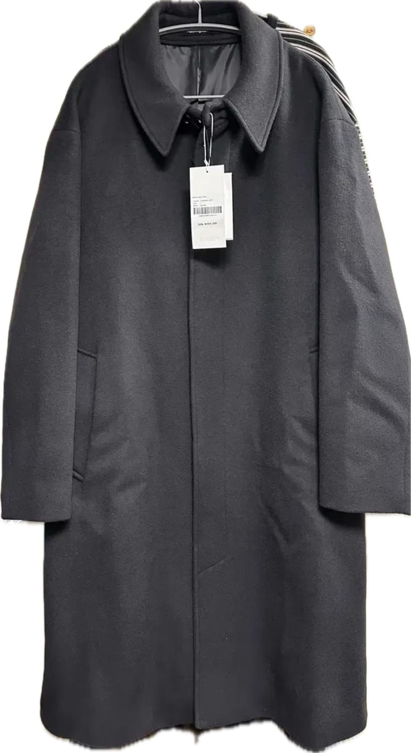 해칭룸 발마칸 코트 차콜 4 상품이미지3