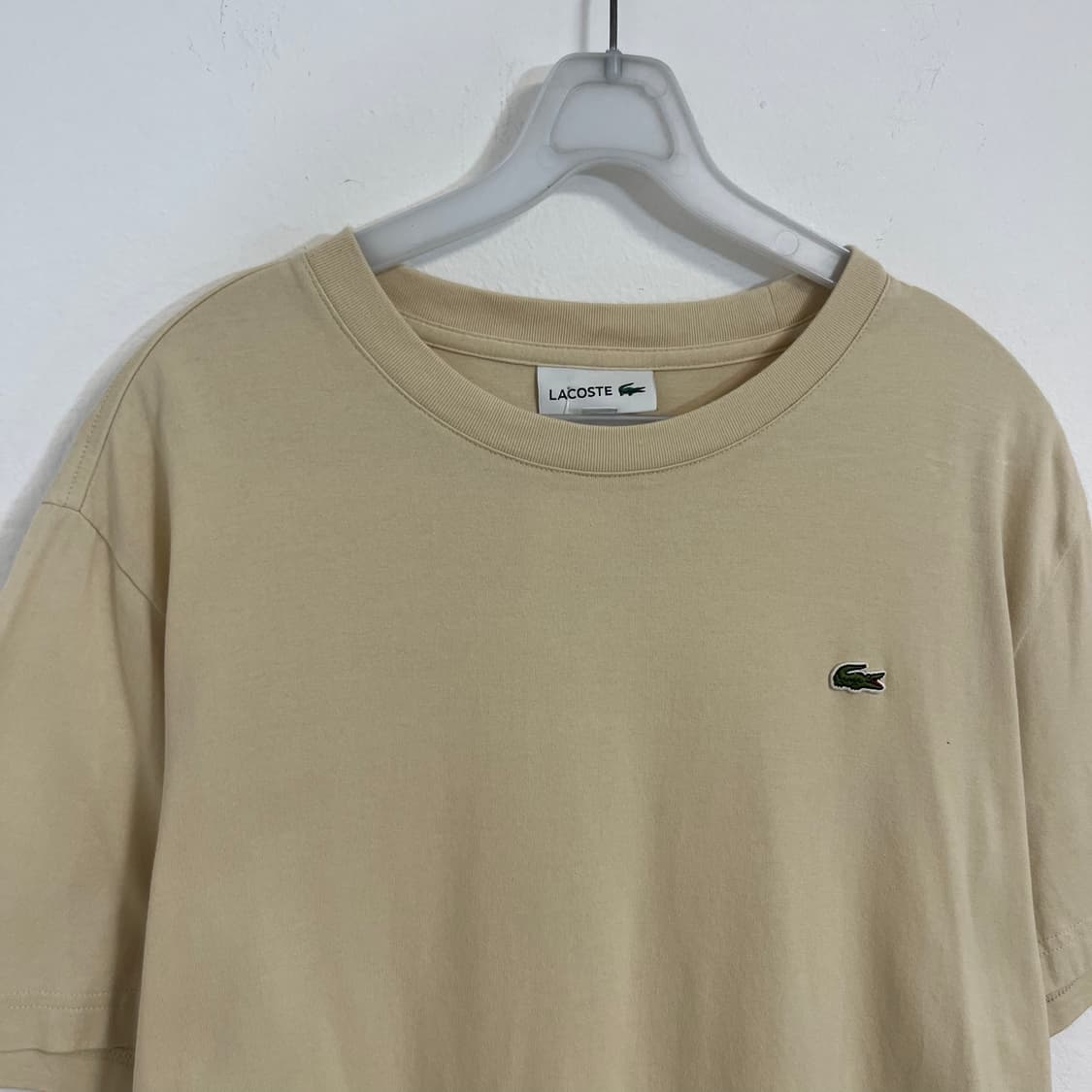 Lacoste beige t-shirt  상품이미지5