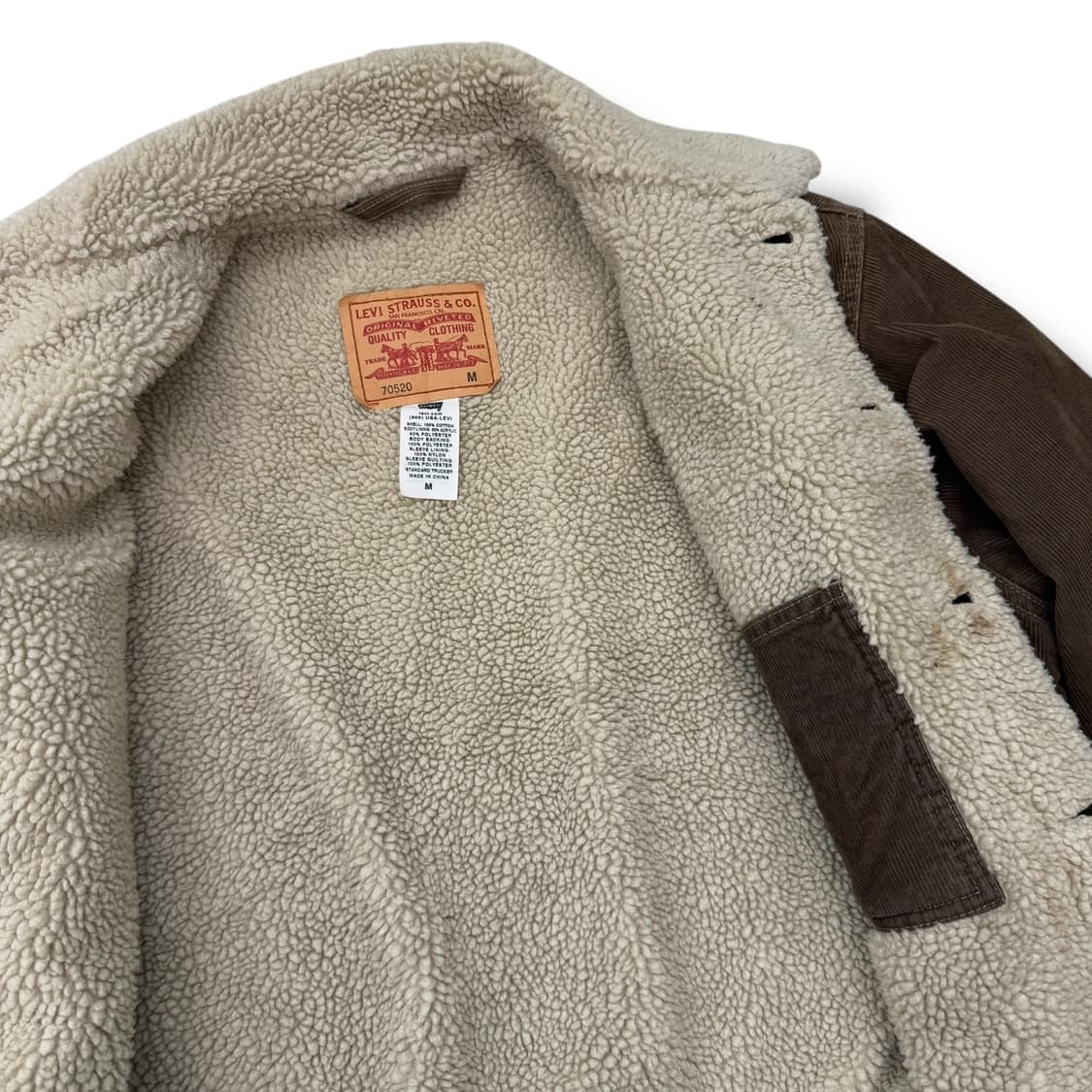 리바이스 코듀로이 셰르파 자켓 r1826  상품이미지6