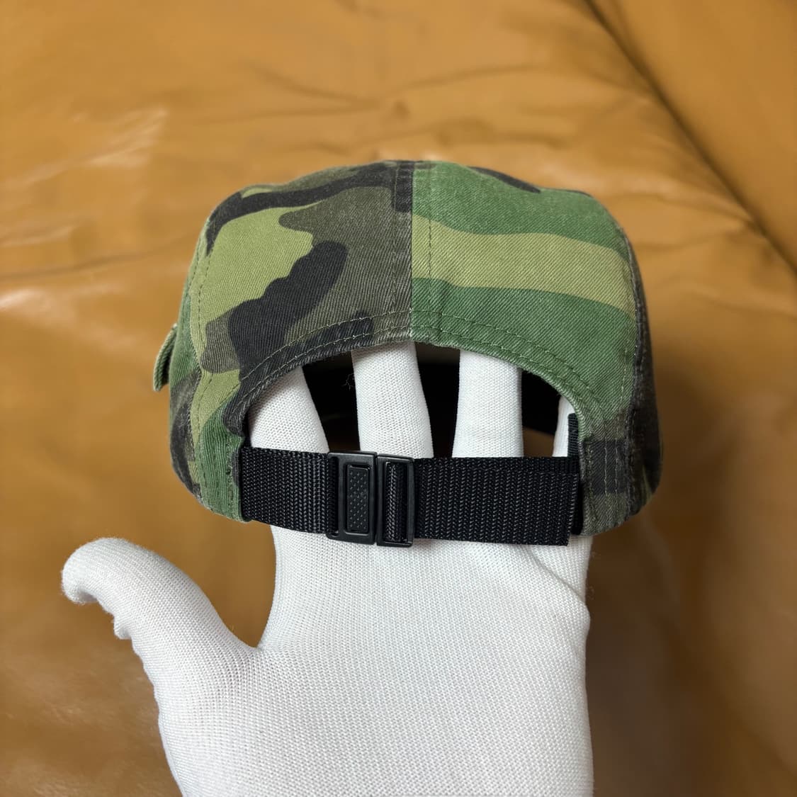 슈프림 캠프캡 모자 박스로고 밀리터리 카고 우드랜드 카모 상품이미지7