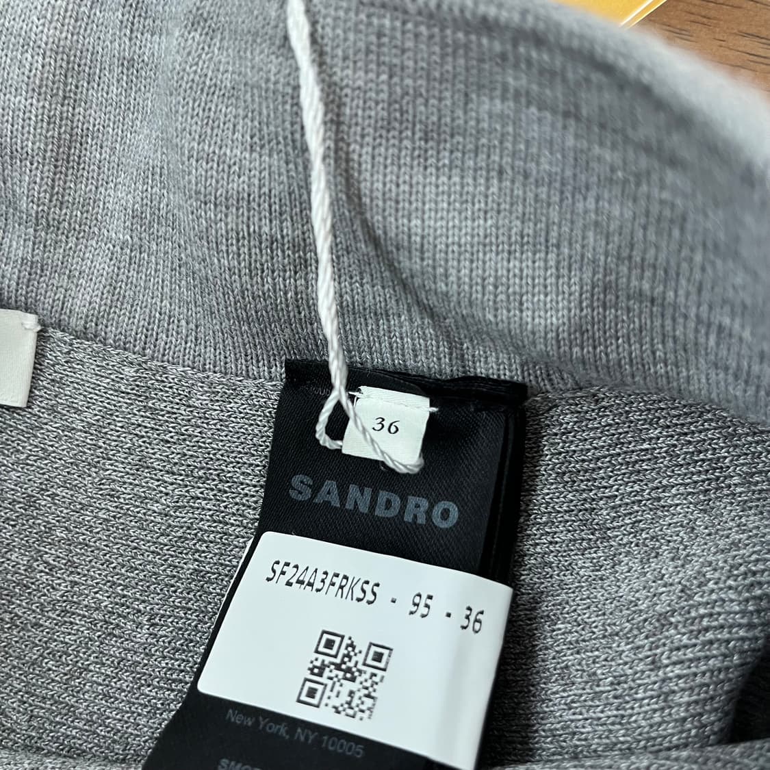 산드로 플레어 미니 스커트 새상품 36 상품이미지5