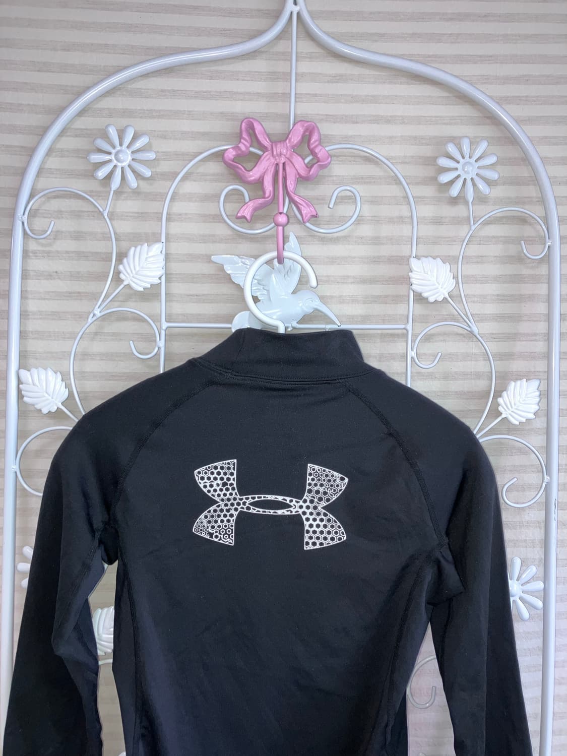 빈티지 언더아머 블랙 롱슬리브 y2k 스트릿 갸루 펑키444   fabr 상품이미지4