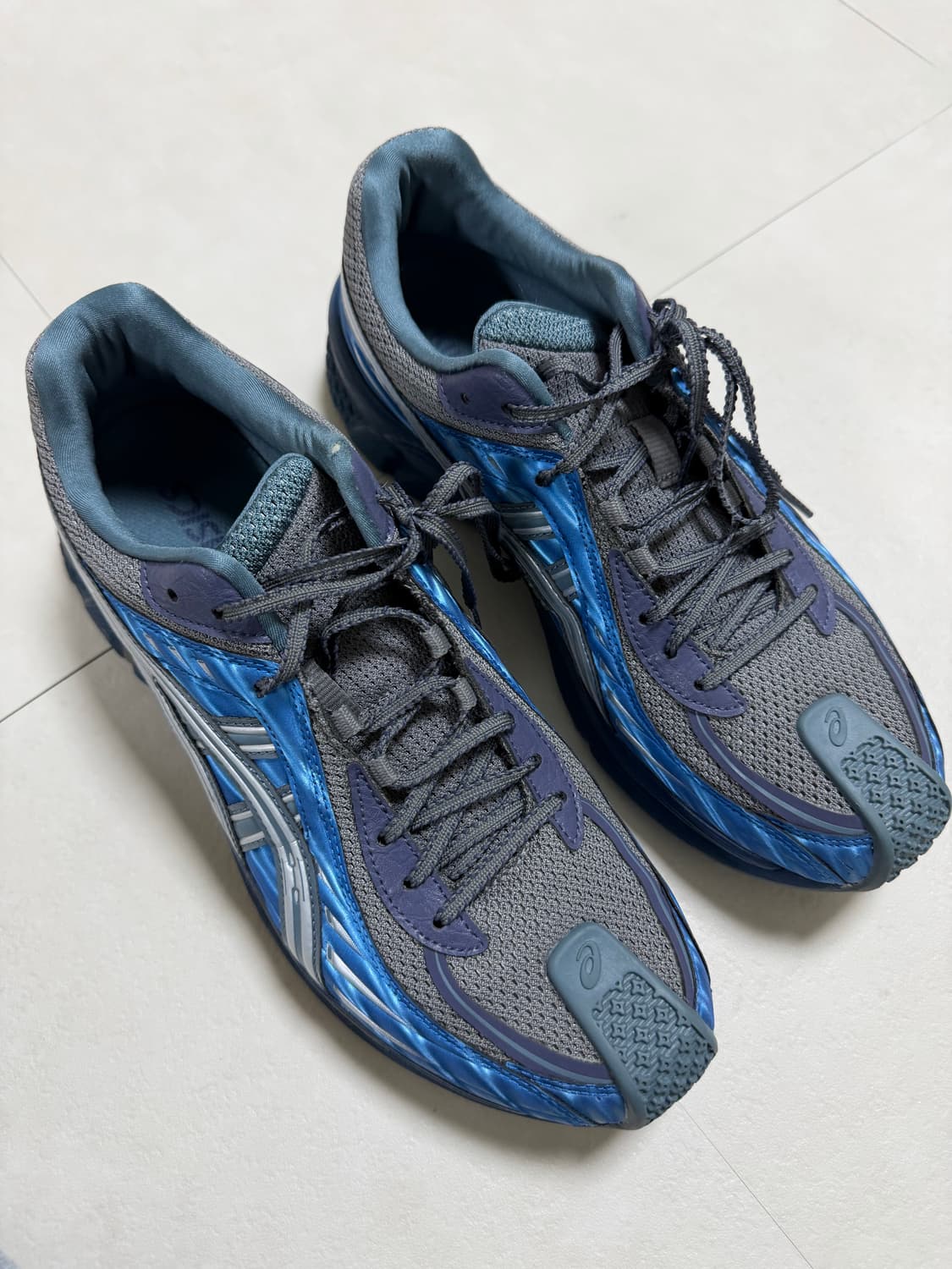 (W) 아식스 x 키코 코스타디노브 젤 플라메 블루 아이언클래드 상품이미지4