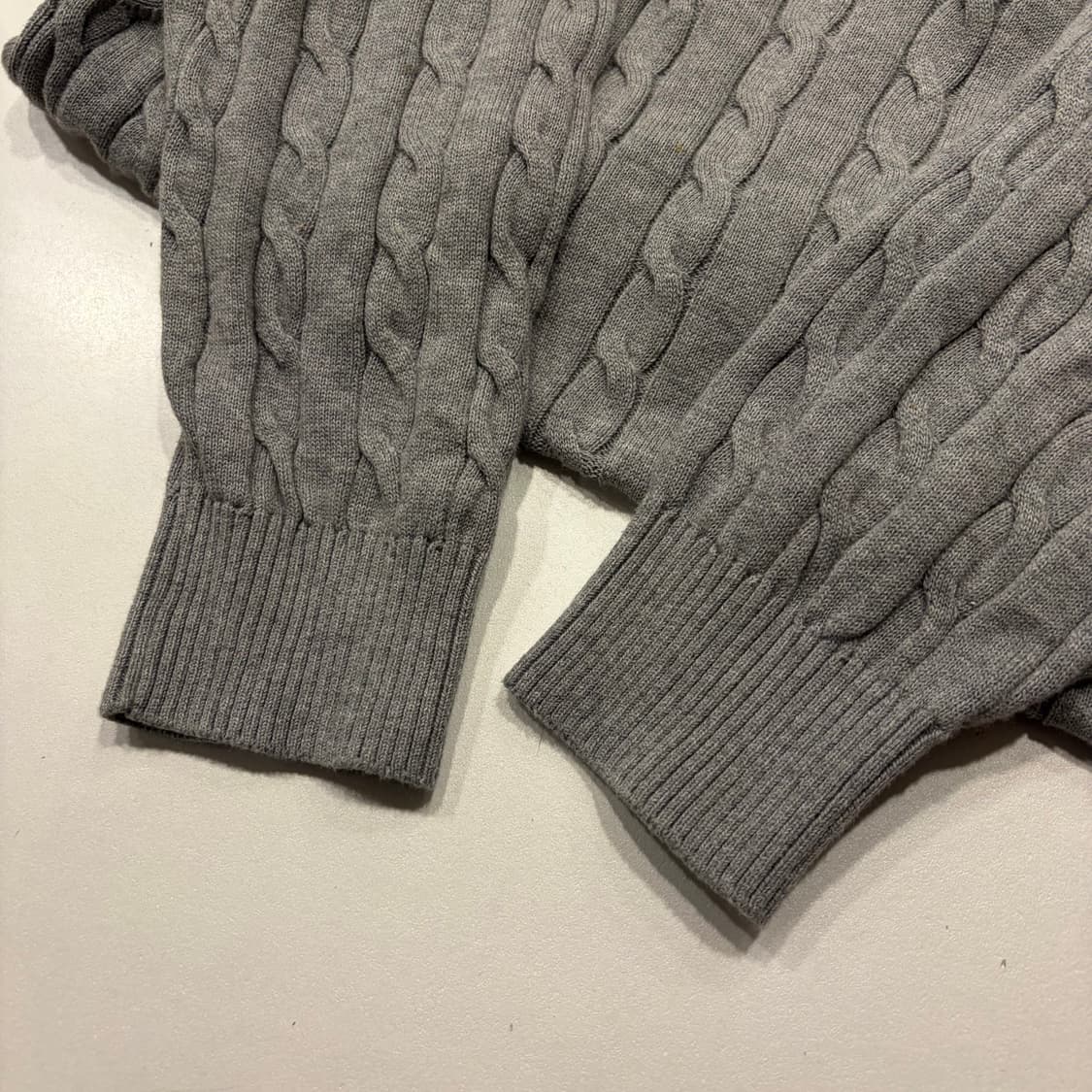 [L] 브룩스 브라더스 케이블 니트 스웨터 C980 상품이미지7