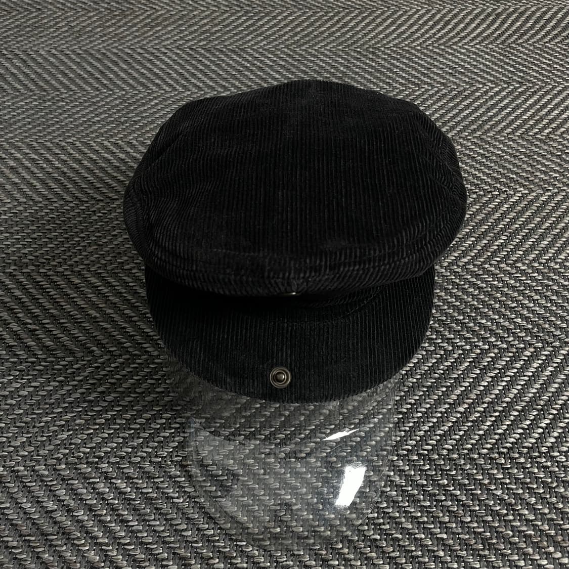 90s 나이키 올드스쿨 코듀로이 헌팅캡 블랙o 3336 상품이미지2